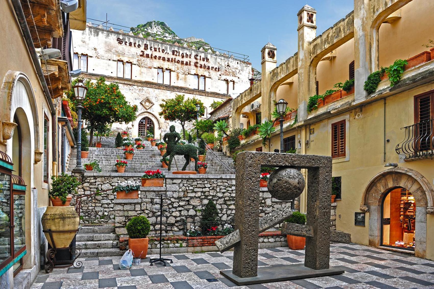 Villetta Orchidea Giardini Naxos Eksteriør billede